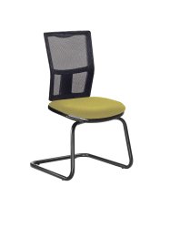 Ocee - Goal Mid Mesh Back Cantilever Meeting Chair