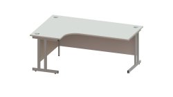 Camerton Radial Cantilever Desk