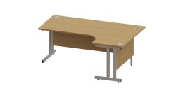 Camerton Radial Cantilever Desk