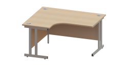 Camerton Radial Cantilever Desk