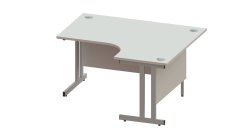 Camerton Radial Cantilever Desk