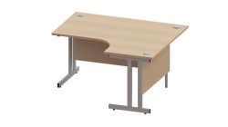 Camerton Radial Cantilever Desk