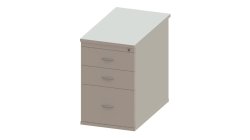 Camerton Desk High Pedestal