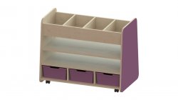 Trudy Book Storage - Mobile Browser Book Trolley