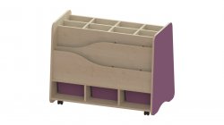Trudy Classroom Art Storage - Mobile Cubby Craft Trolley