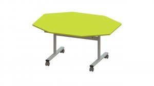 Trudy Folding School Tables - Octagonal Table