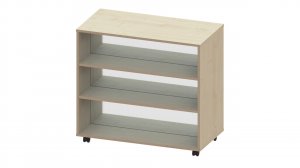 Trudy Book Storage - Straight Mobile Double Sided Library Bay