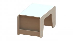 Trudy Single Playtable with Dry-Wipe Top