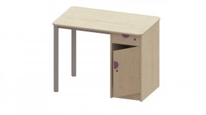 Trudy Teachers Classroom Desk With Right Hand Cupboard