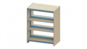Trudy Library Shelving -  Double Sided Open Back Shelving